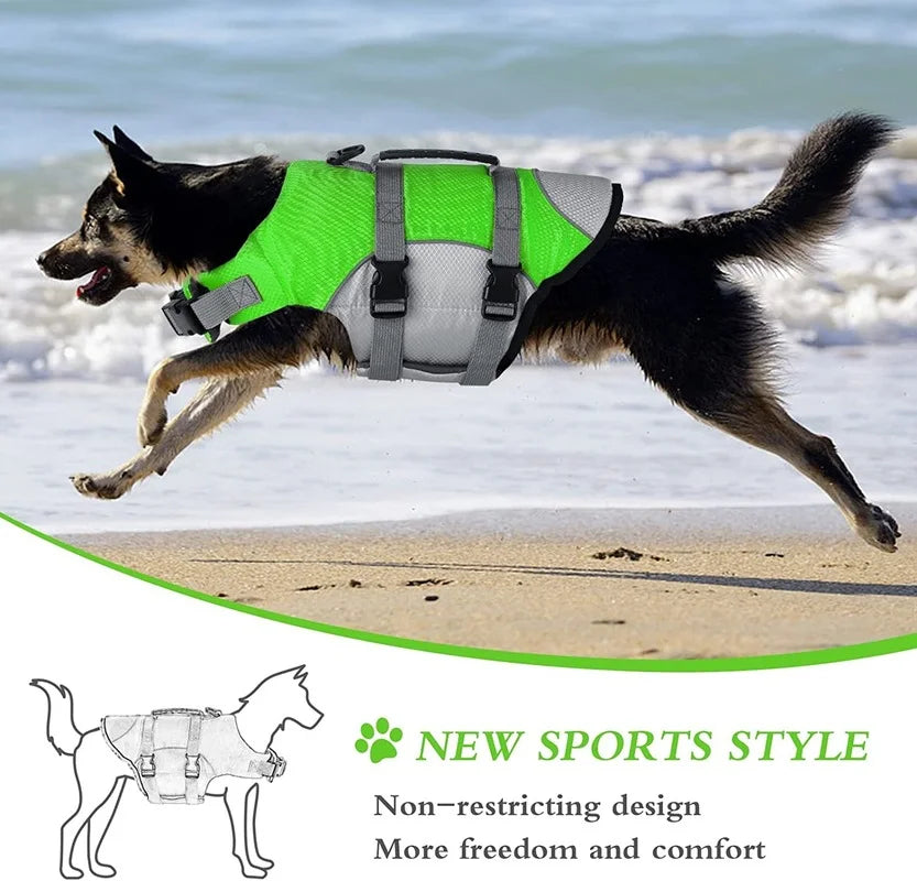 jacket Sport Safety Rescue Vest Dog Clothes