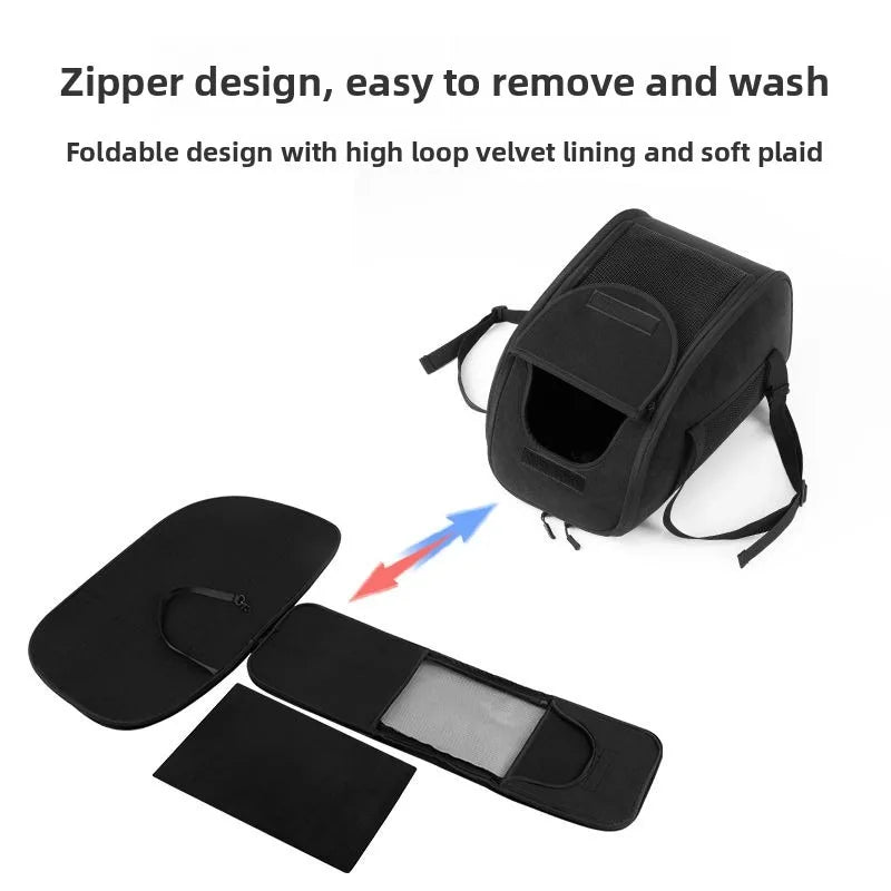 Central control car mounted dog kennel, pet pocket