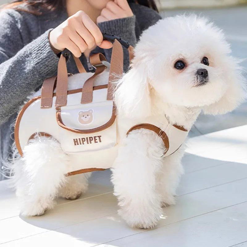 Dog bag out portable breathable