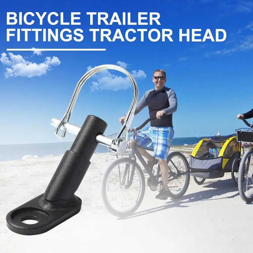 Bike Trailer Hitch Coupler Set Steel Bicycle