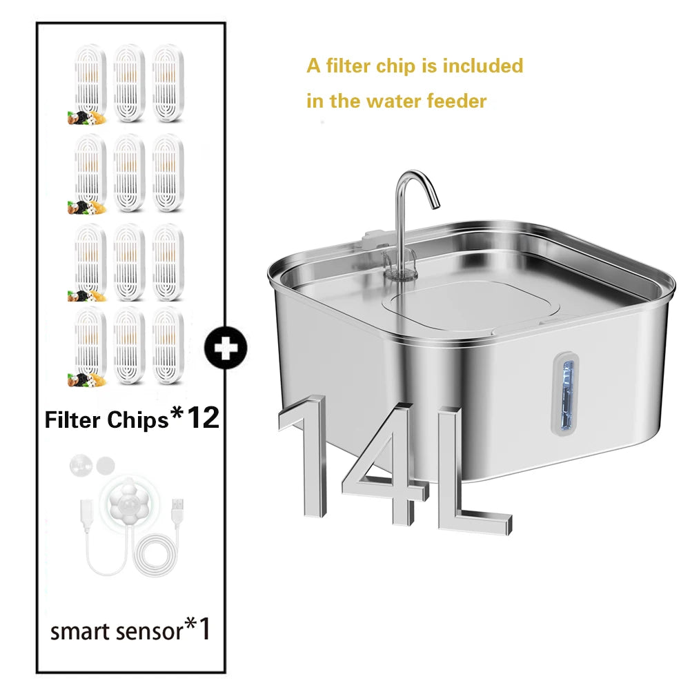 14L/7L Automatic Dog Water Fountain