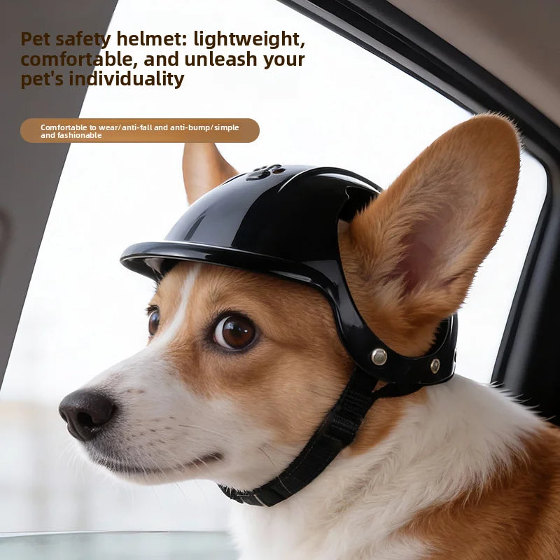 Pet Helmet Pink Dog Cat Motorcycle