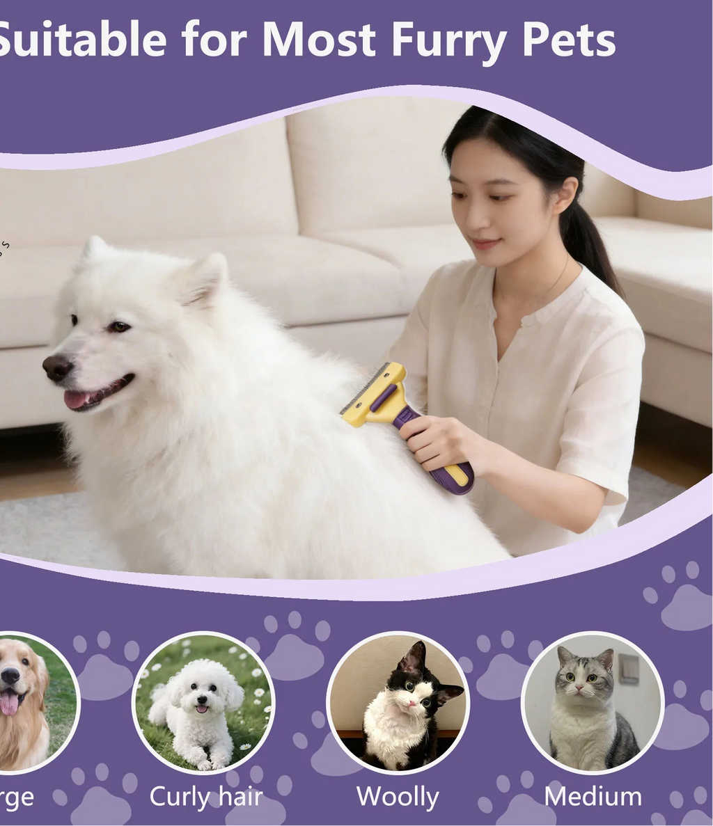 Pet brush_ hair removal brush