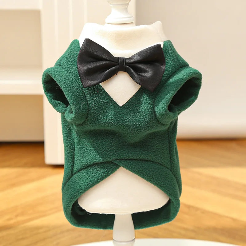 Elegant Wedding Party Suit with Bow