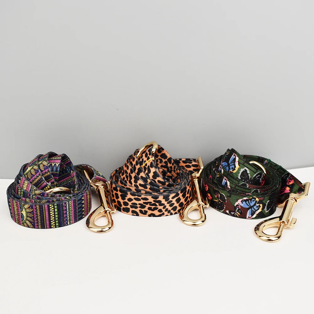 Custom Engraved Ethnic Style Dog Collar