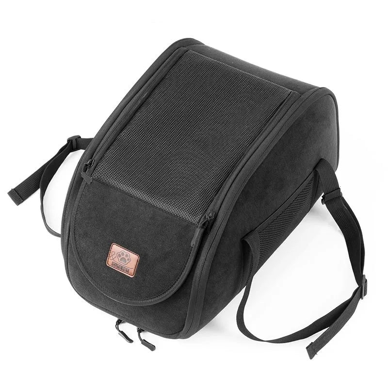 Central control car mounted dog kennel, pet pocket