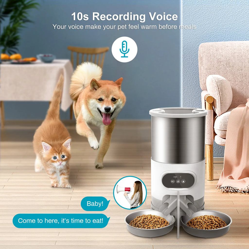 Smart APP Pet Feeder Cat Dog Food Dispenser