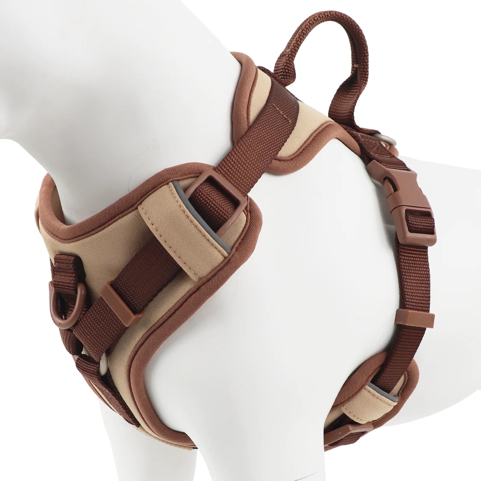 New Chocolate color luxury Dog Harness
