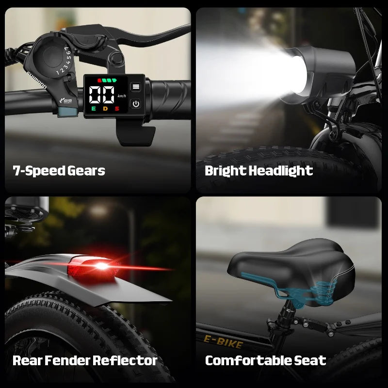 500W Adult Electric Bike