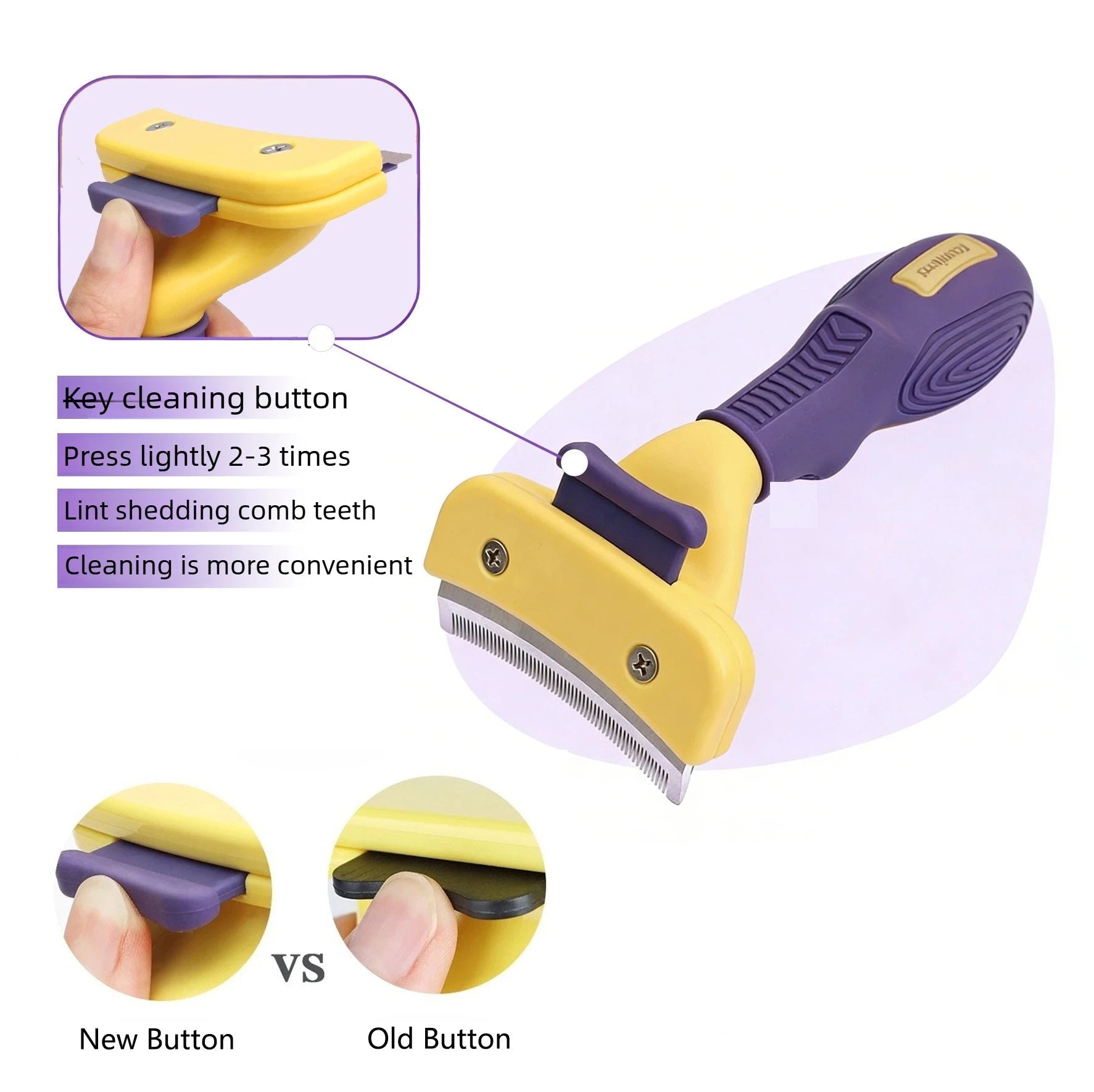 Pet brush_ hair removal brush