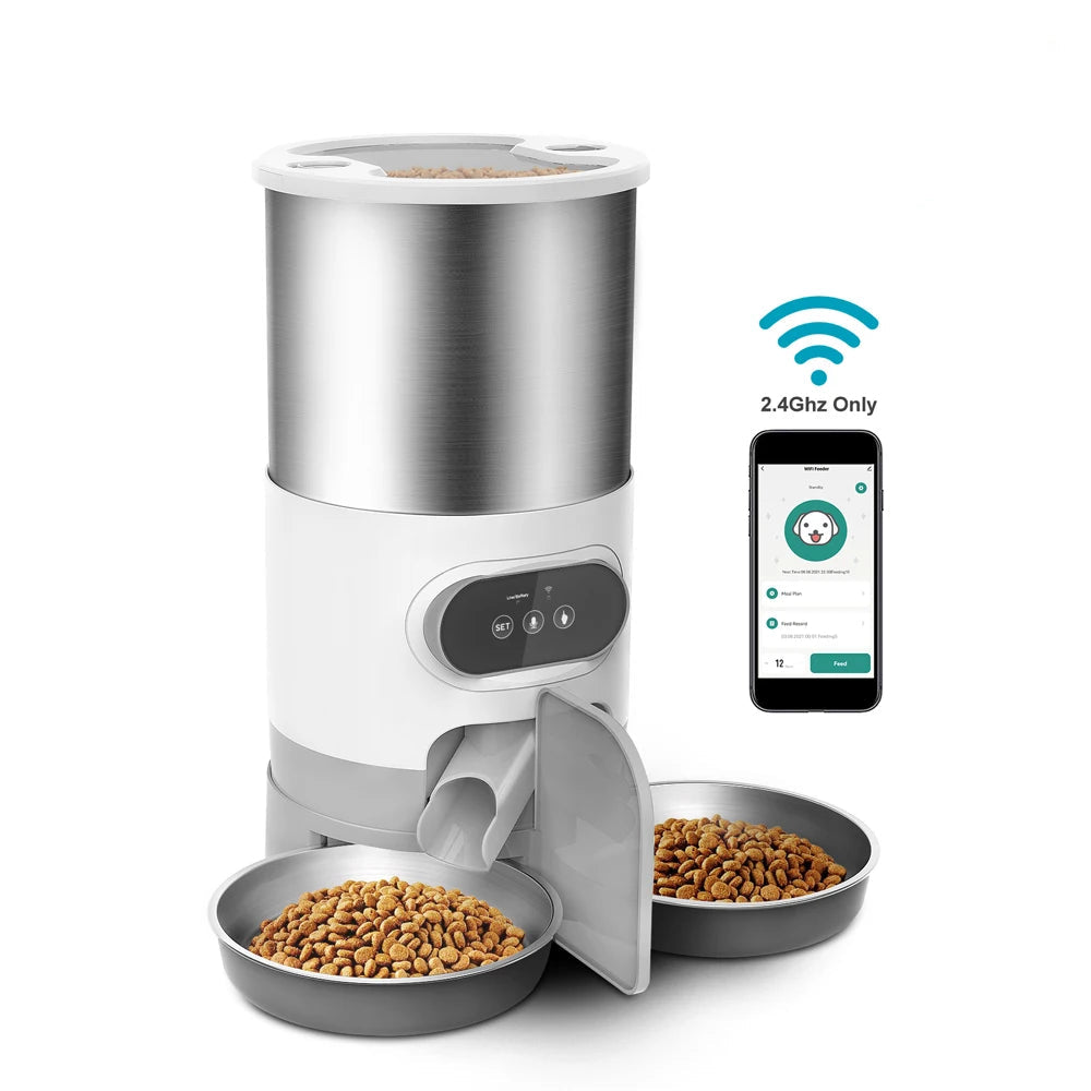 Smart APP Pet Feeder Cat Dog Food Dispenser