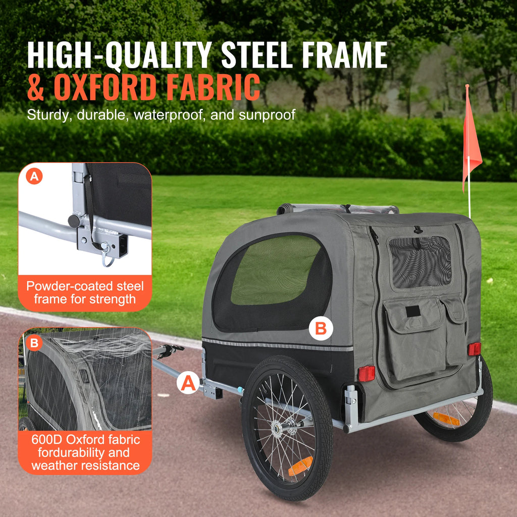 SucceBuy  Dog Bike Trailer