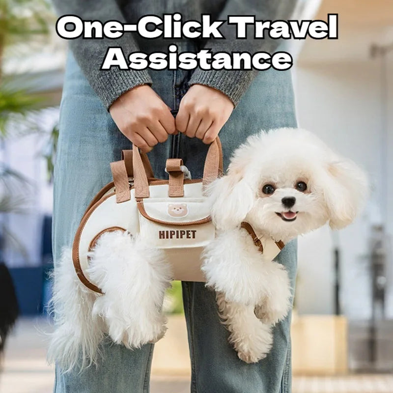 Dog bag out portable breathable