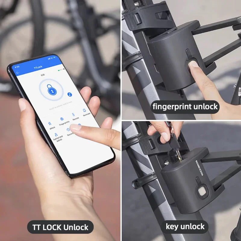CDOK Smart Fingerprint Bike lock