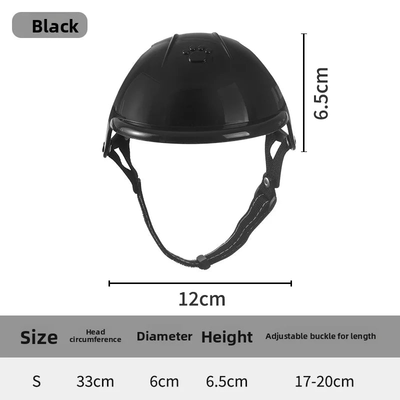 Pet Helmet Pink Dog Cat Motorcycle