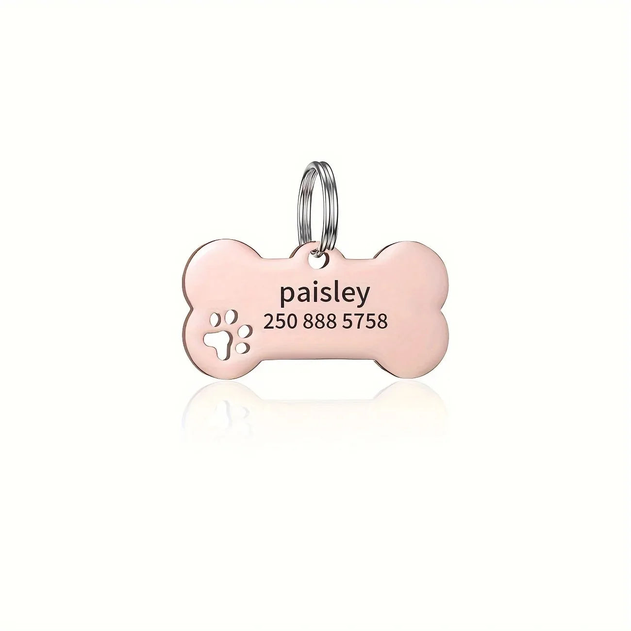 Personalized ID High Quality Dog Cat Tags with Name and Phone Number