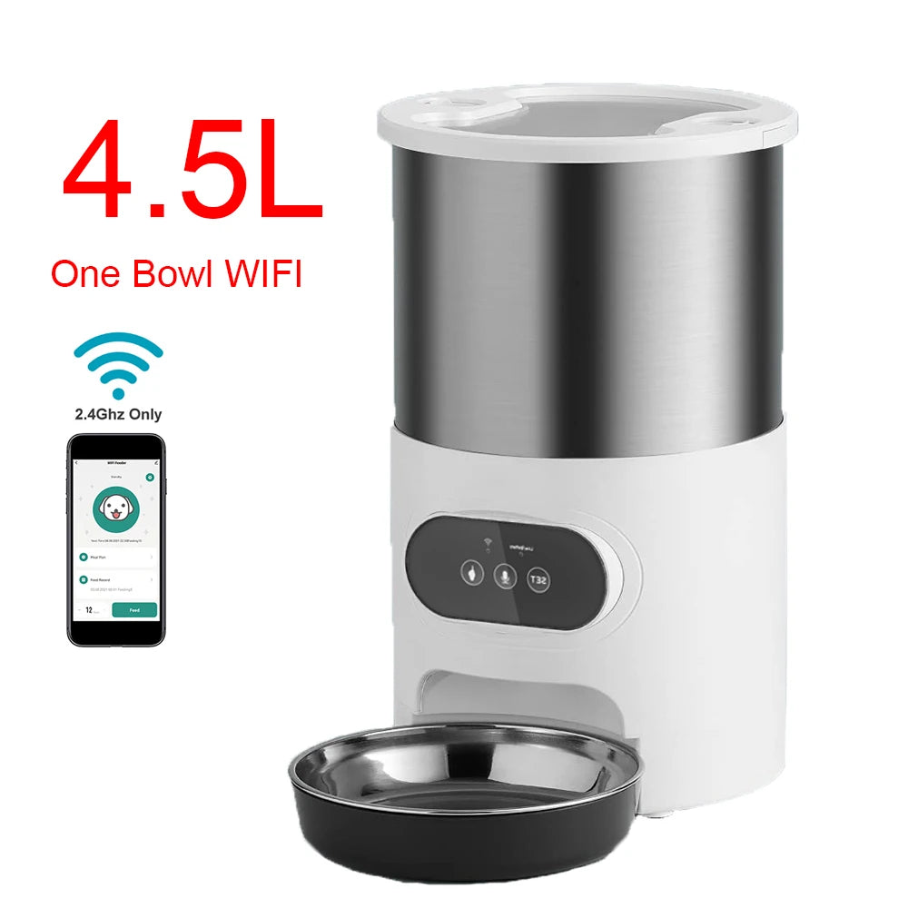 Smart APP Pet Feeder Cat Dog Food Dispenser