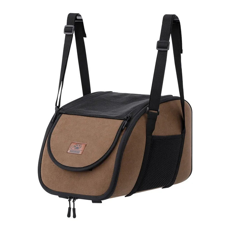 Central control car mounted dog kennel, pet pocket