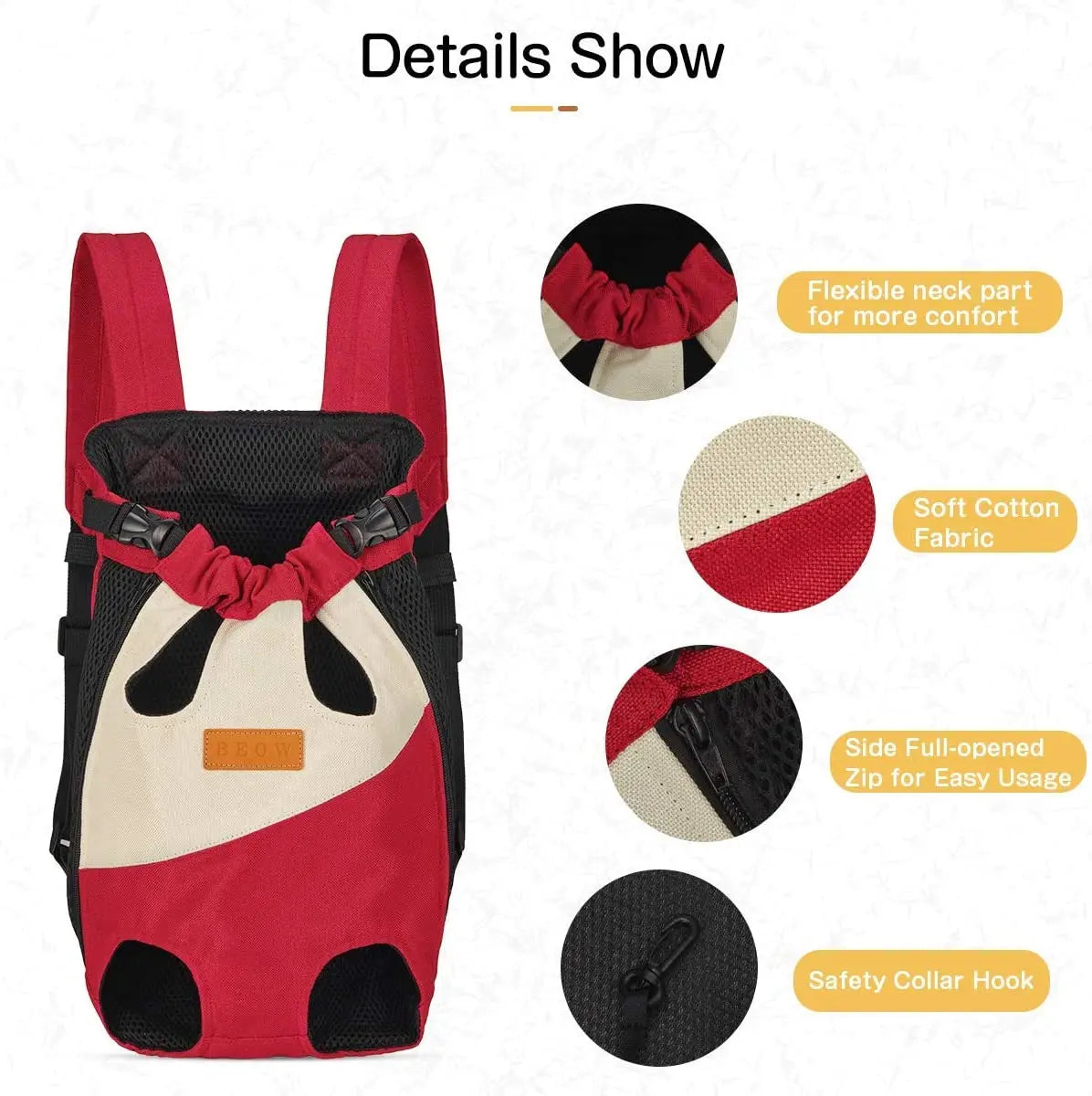 Mesh Pet Dog Carrier