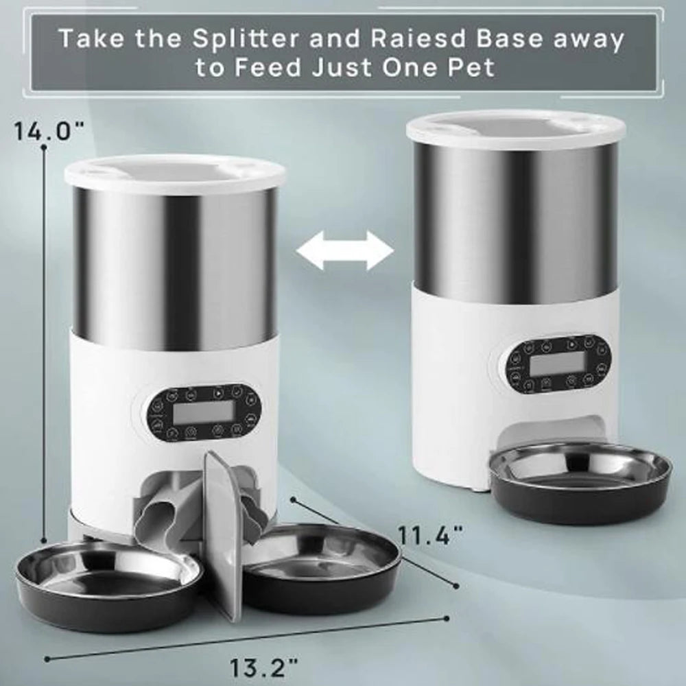 Smart APP Pet Feeder Cat Dog Food Dispenser