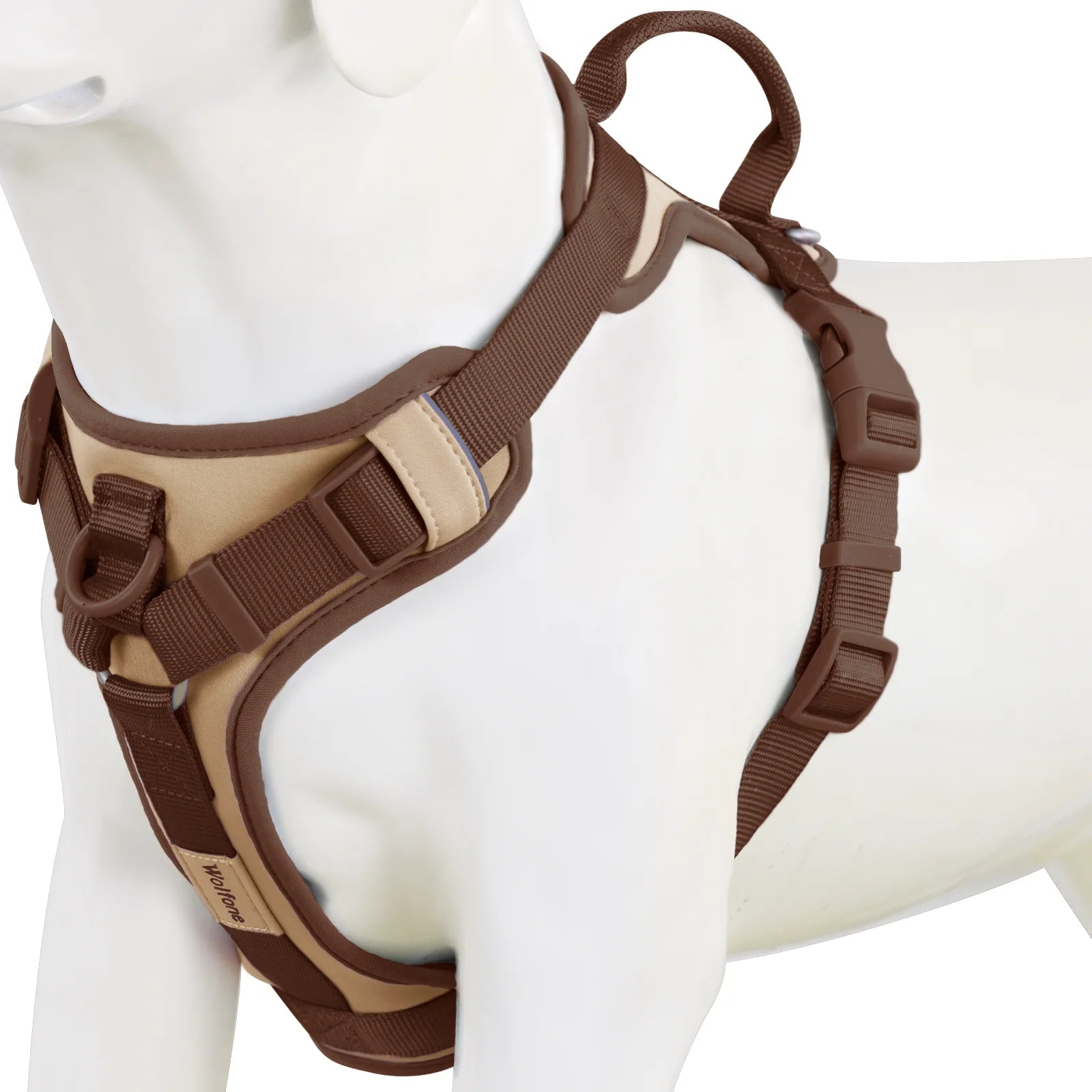 New Chocolate color luxury Dog Harness