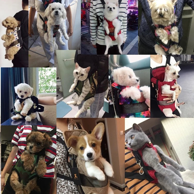 Mesh Pet Dog Carrier