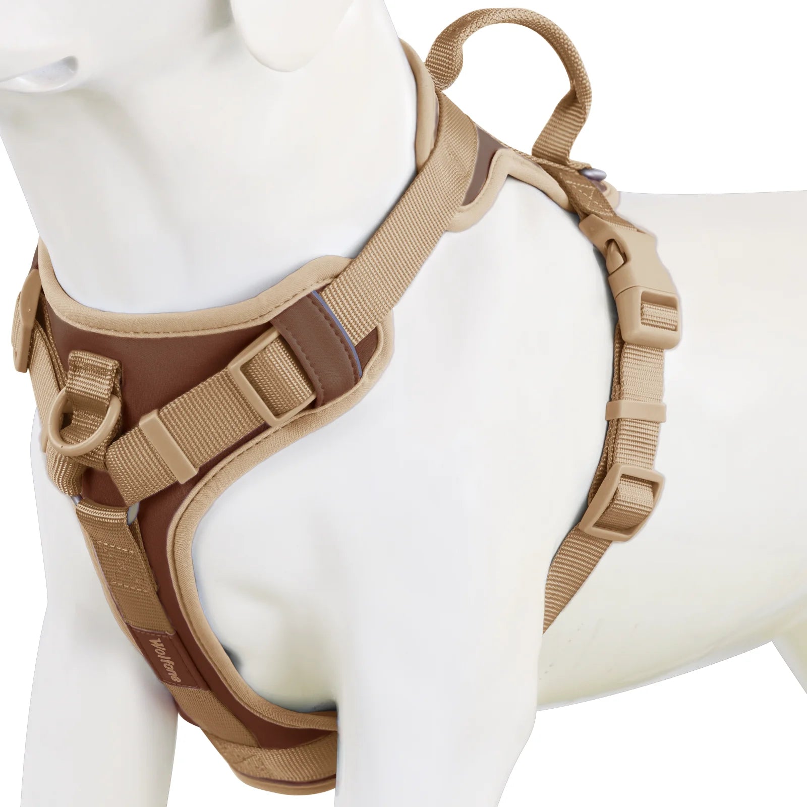 New Chocolate color luxury Dog Harness
