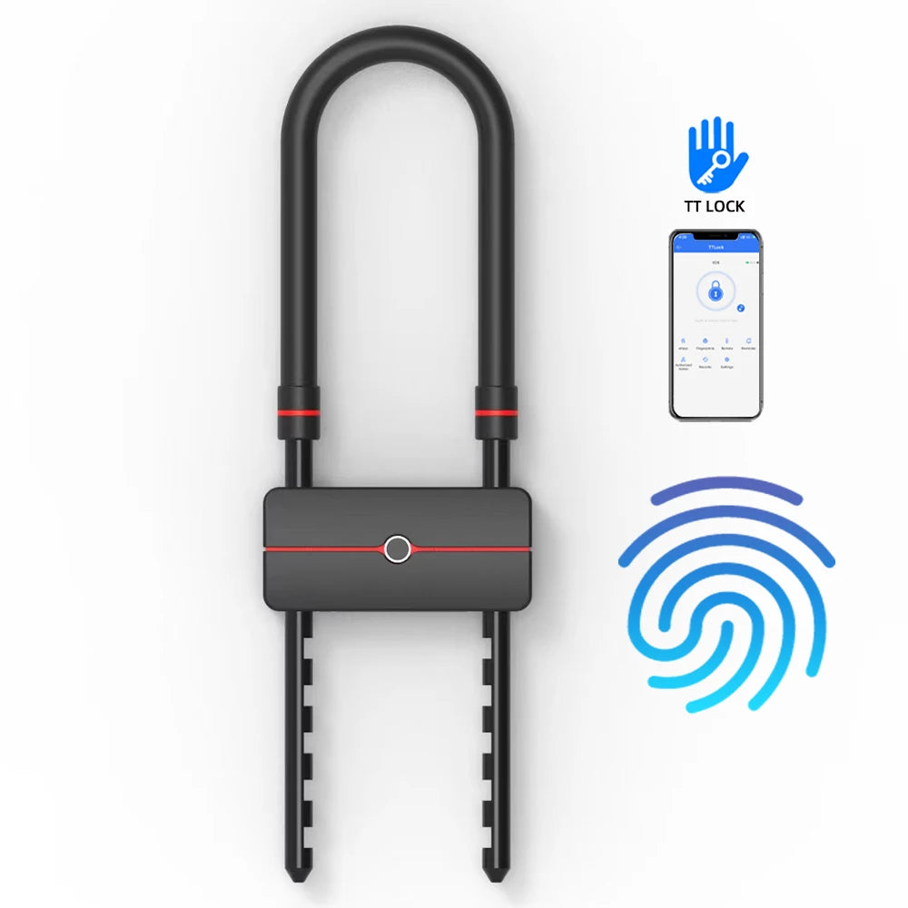 U-Shape Electronic Bicycle Lock Smart