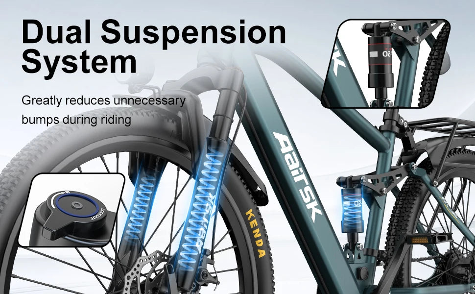 GT900 bici elettrica da montagna 26/24 pollici
