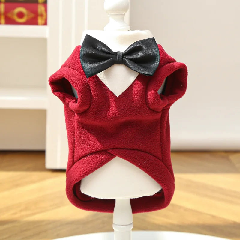 Elegant Wedding Party Suit with Bow